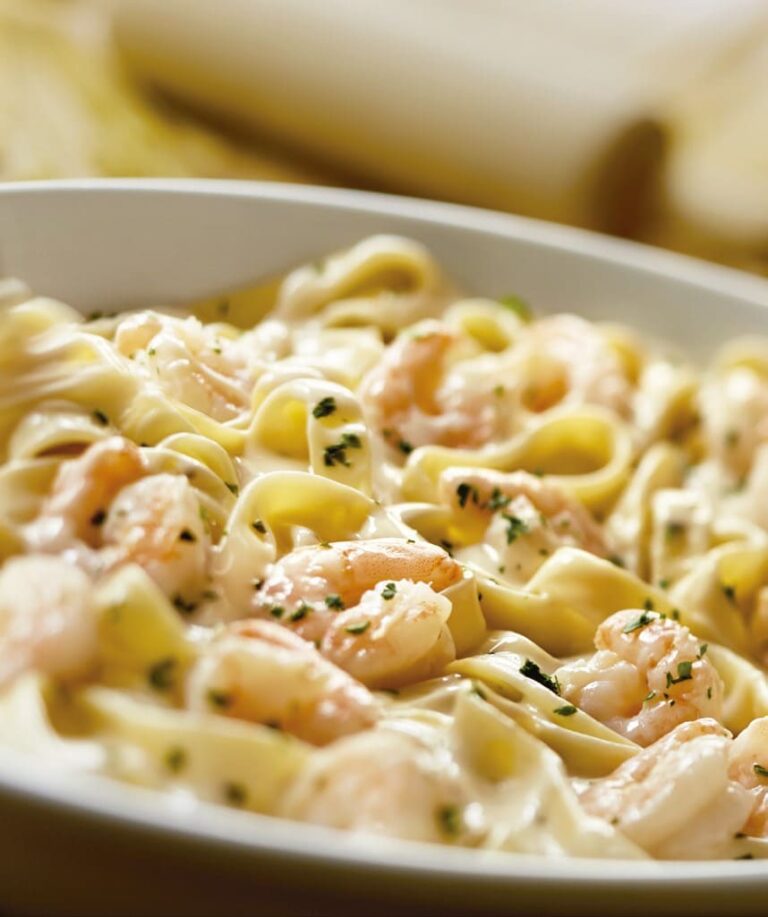 Shrimp Alfredo Grande