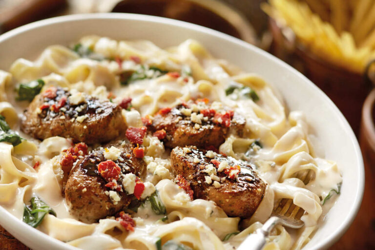 SteakGorganzolaAlfredo