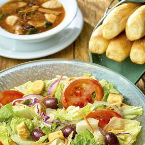 Salada, Sopas e Bread (Grande)